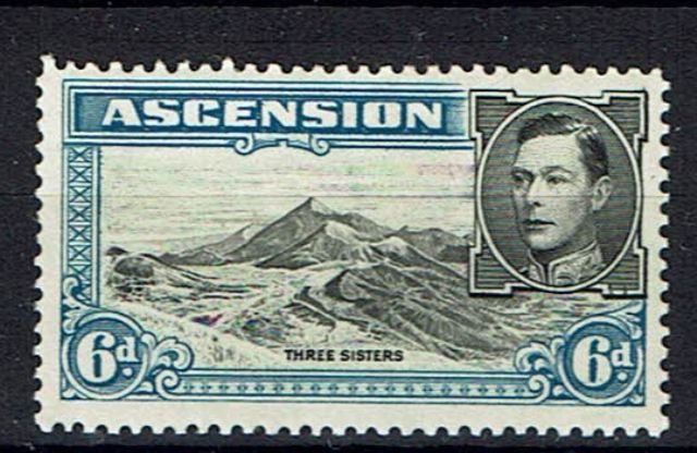 Image of Ascension SG 43a LMM British Commonwealth Stamp